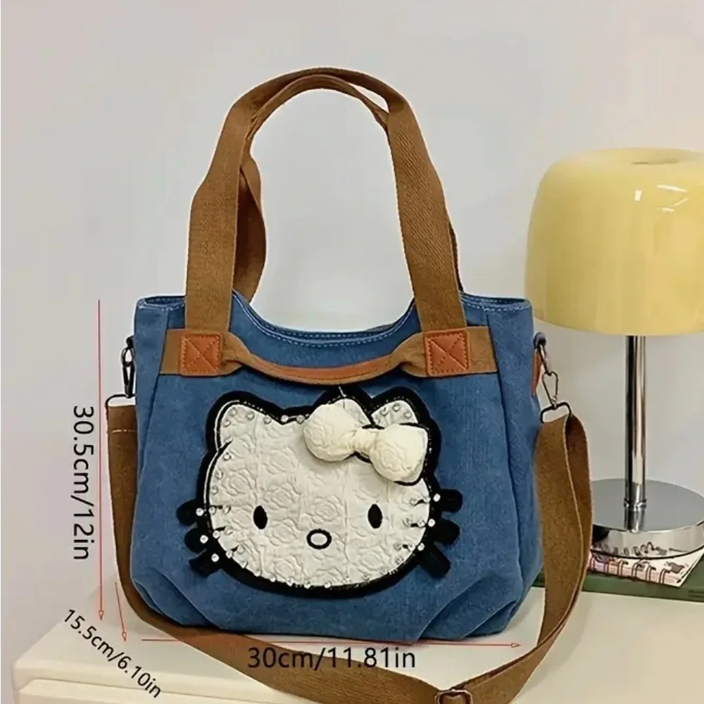 NEW Hello Kitty Blue Tote Bag - Picture 4 of 6